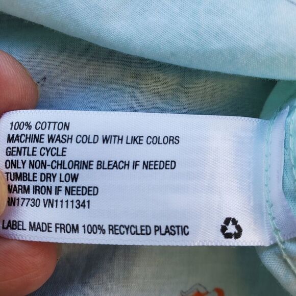 🏊‍♂️ SWIMMER TOP SWIM GRAPHIC MINT TUNIC small - Picture 8 of 9